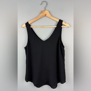RW&CO. Classic Black V-Neck Top